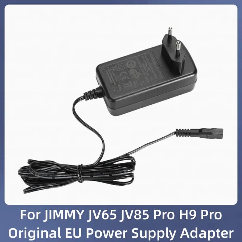 Chargeur d'origine pour JIMMY, adaptateur d'alimentation UE, JV65, JV85 Pro, H9 Pro, H9 Flex, HW8, H