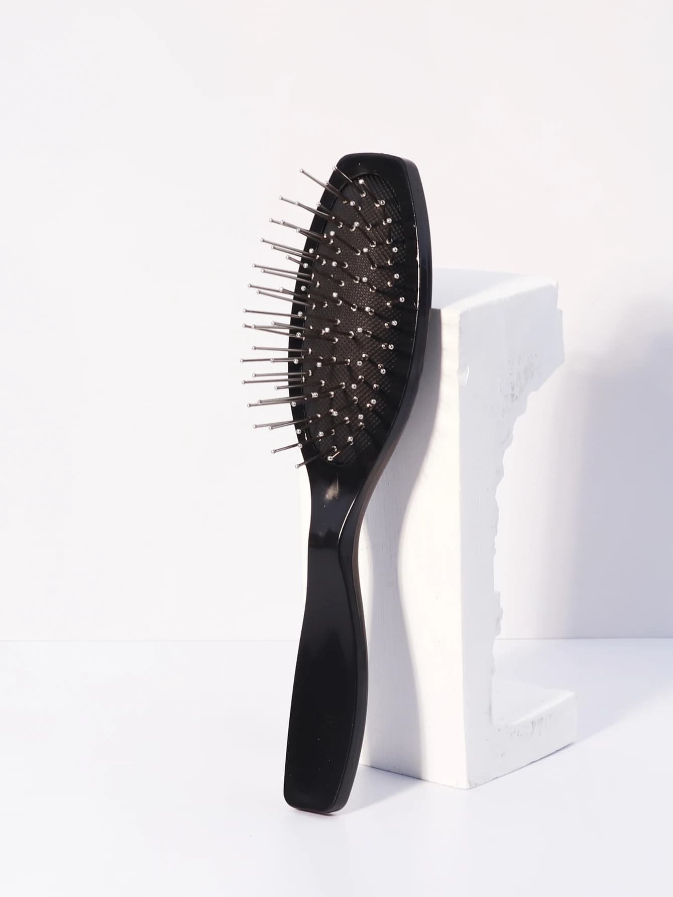 Brosse à perruque avec fil antistatique, peigne professionnel en acier inoxydable, spécial pour perr