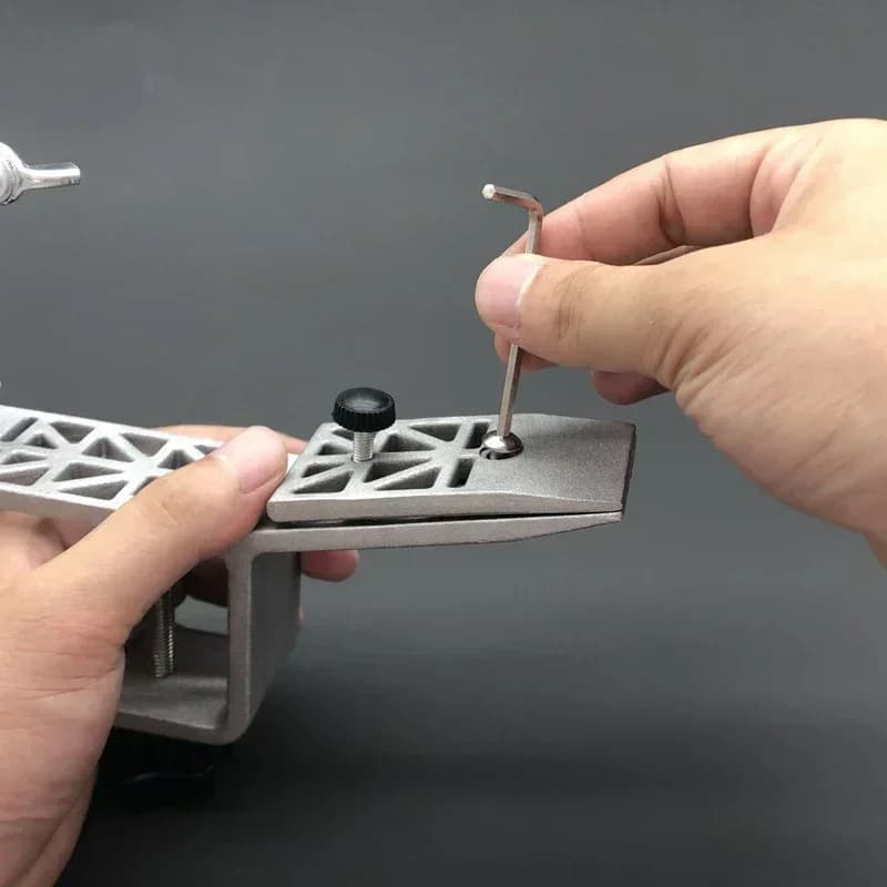 Nouvelle Table de serrage professionnelle, affûteur de couteaux professionnel, affûteur d'angle fixe
