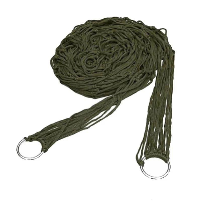 Hamac de Sport de plein air Portable, filet de maille de hamac de Camping en plein air pour jardin p