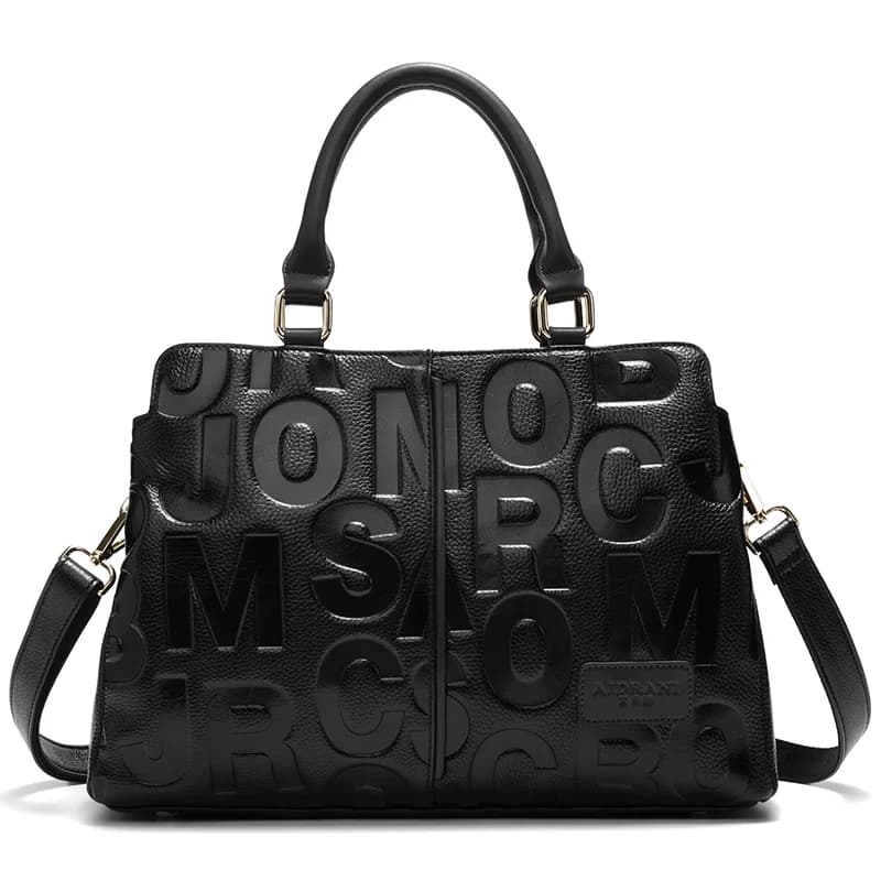 Sac pour femme en cuir - sac à bandoulière élégant en cuir véritable pour femme, sac à main de grand