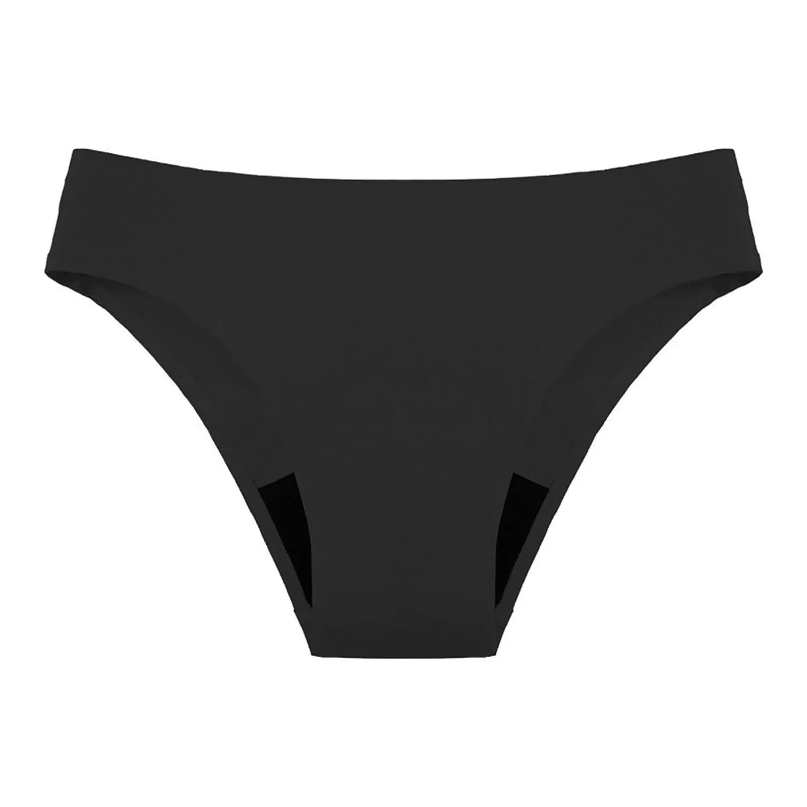 Maillot de bain menstruel étanche pour femme, bikini, pantalon absorbant astronomique, taille haute,