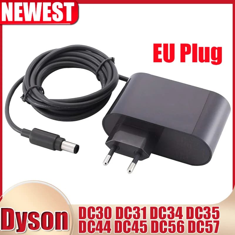 Chargeur pour aspirateur Dyson DC30 DC31 DC34 DC35 DC44 DC45 DC56 DC57, câble de chargement 23.45V
