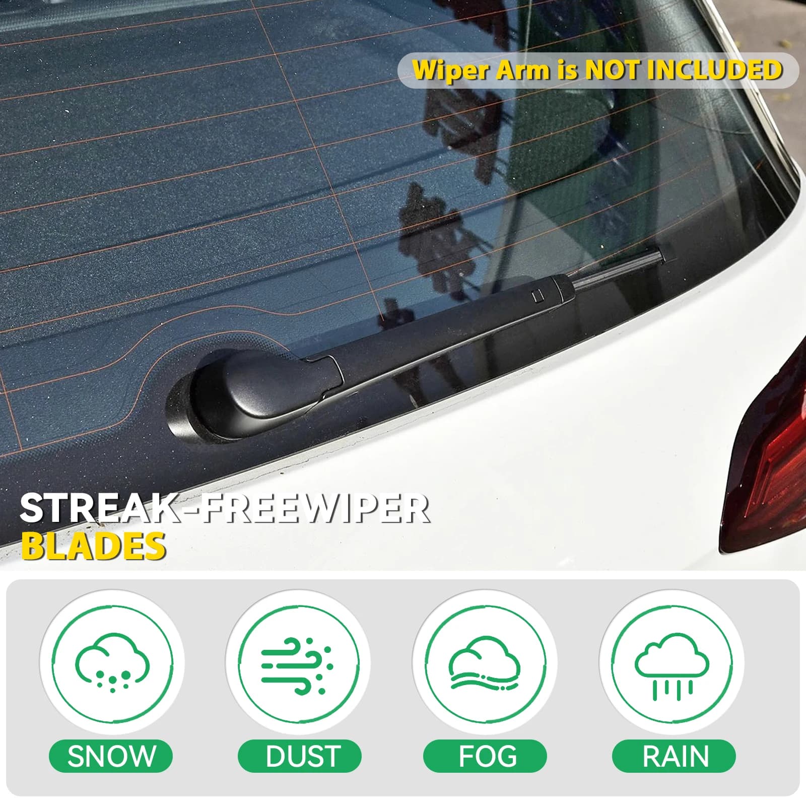Erick's – jeu de balais d'essuie-glace avant et arrière, pour Skoda Octavia 5E A7 Estate 2013 – 2018