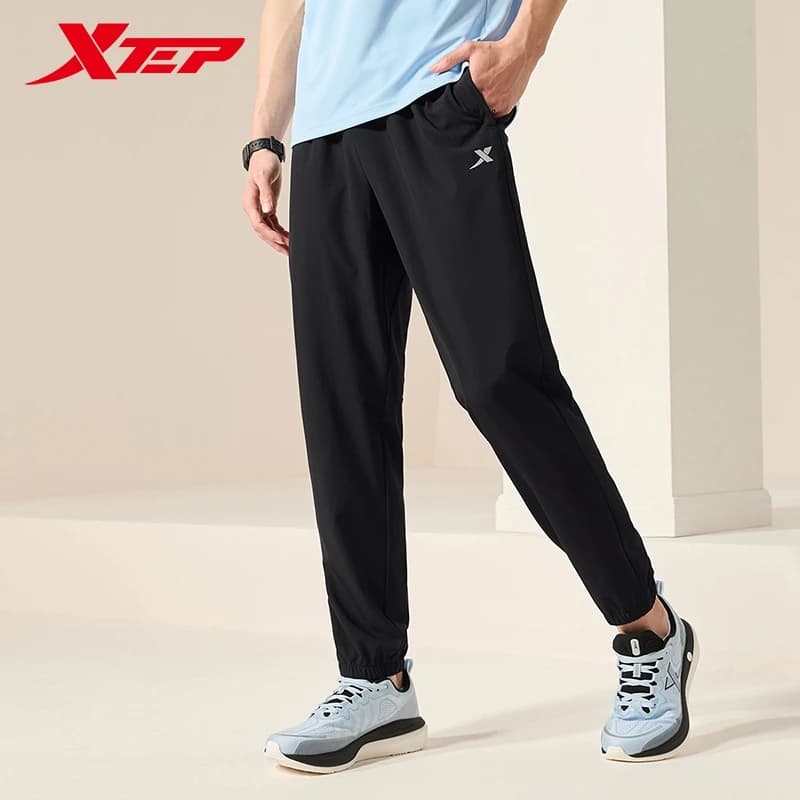 Xtep tissé pantalons de survêtement pour hommes été Normcore hommes pantalons de survêtement trajet 