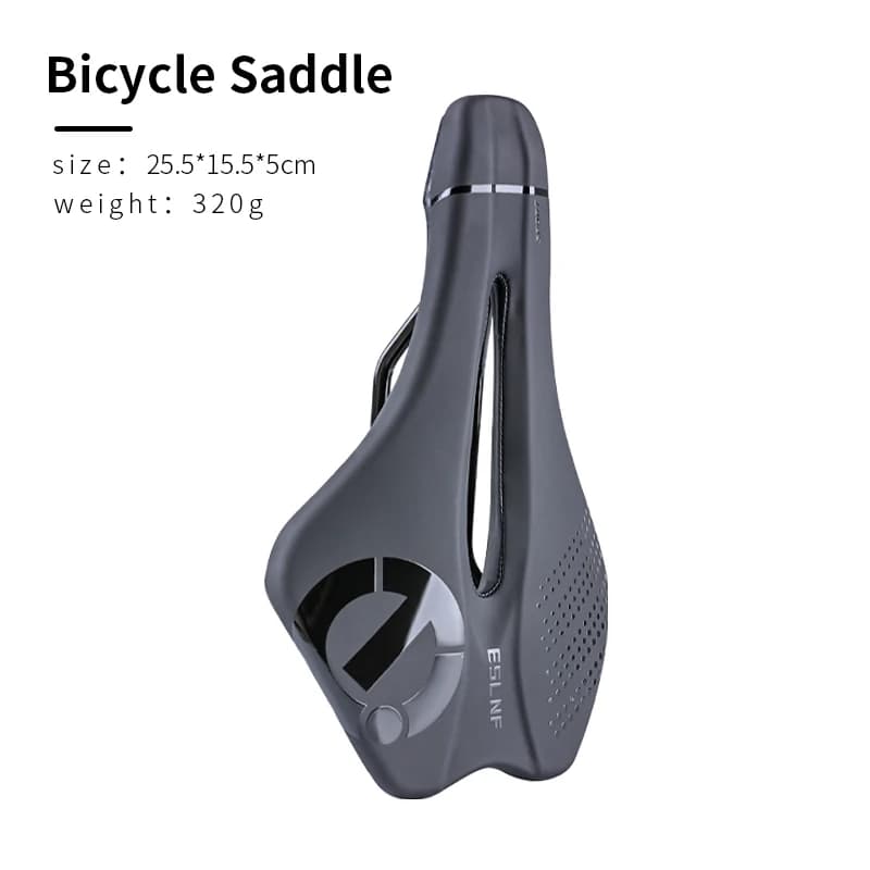 Selle de vélo universelle creuse, confortable, absorbant les chocs, coussin de siège de vélo antidér