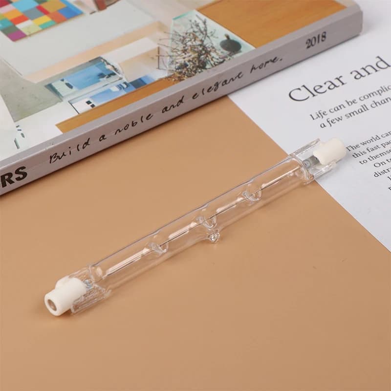 Lampe halogène R7s à Double extrémité, 100/200/300W, 118mm, ampoule linéaire AC230V, décoration dome