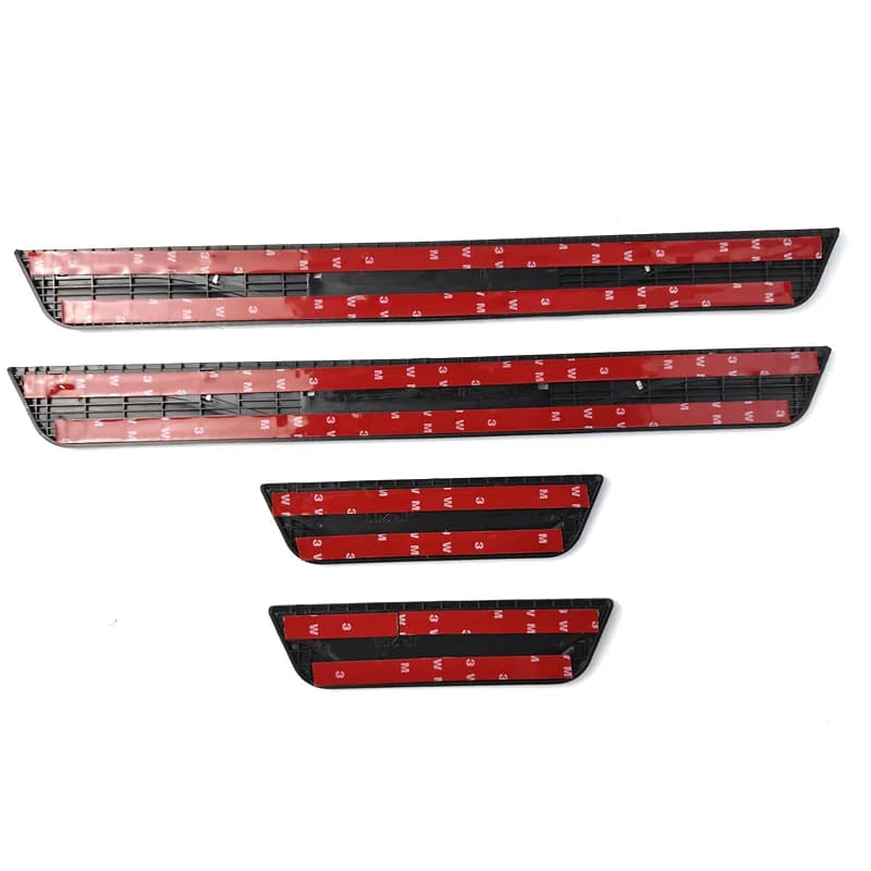 4 pièces/lot ABS acier inoxydable pour 2017-2023 MG ZS seuil de porte pédale bienvenue plaque de pro