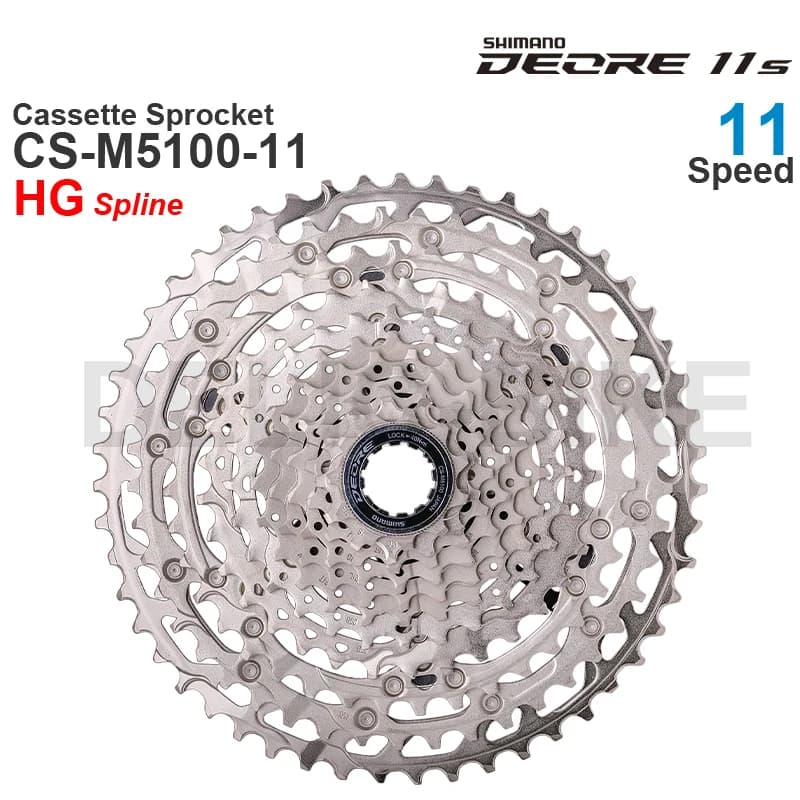 SHIMANO DEORE M5100 11v pignon de Cassette CS-M5100-11 11 vitesses-HYPERGLIDE pour pièces d'origine 