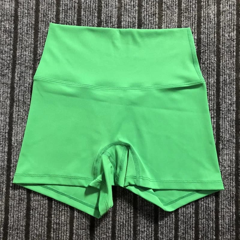 Collants courts et doux pour femmes, couleur unie, Sexy, Fitness, Yoga, Compression, entraînement co