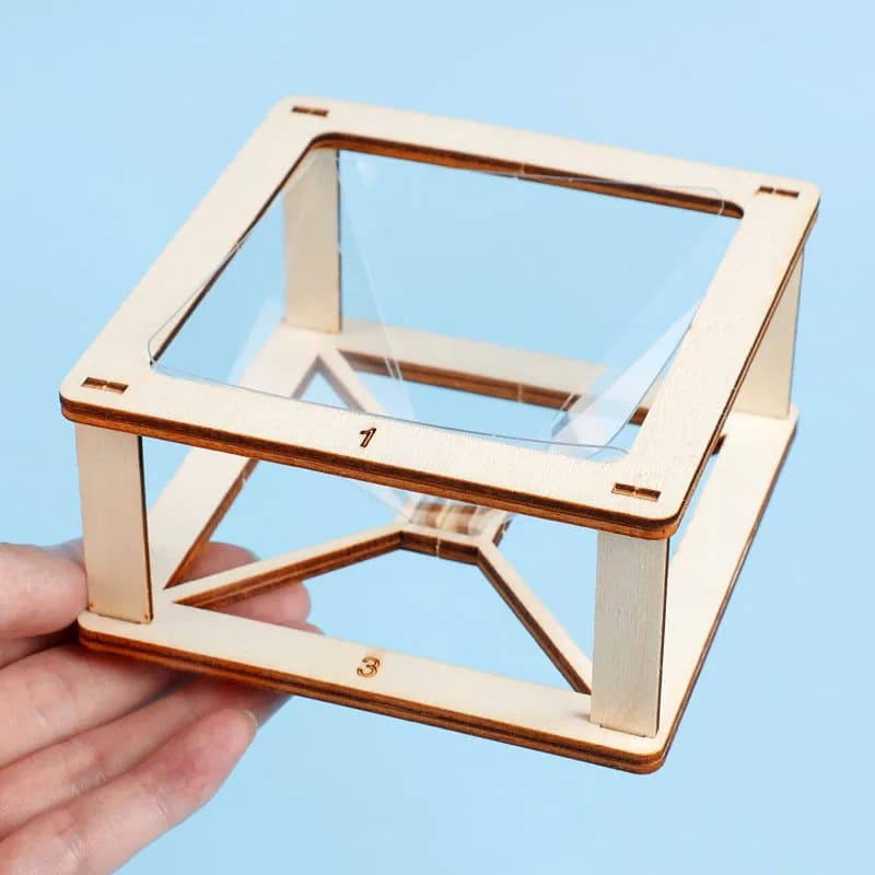 Kit de modèle de Projection holographique 3D DIY, jouet de construction scientifique et éducatif pou