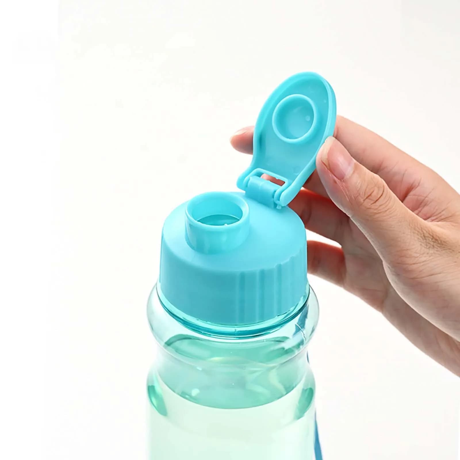 Bouteille d'eau créative pour hommes et femmes, 1 pièce, bouteille d'eau de sport, grande capacité, 