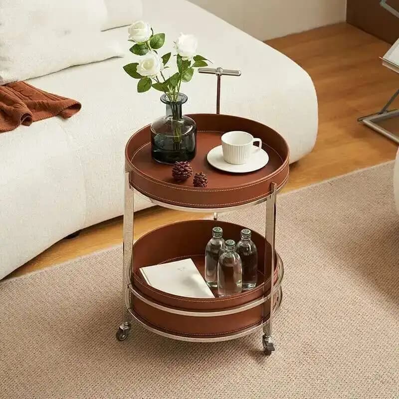 Tables basses, chariot de service, hôtel, multifonctionnel, luxe, design moderne, table d'appoint un
