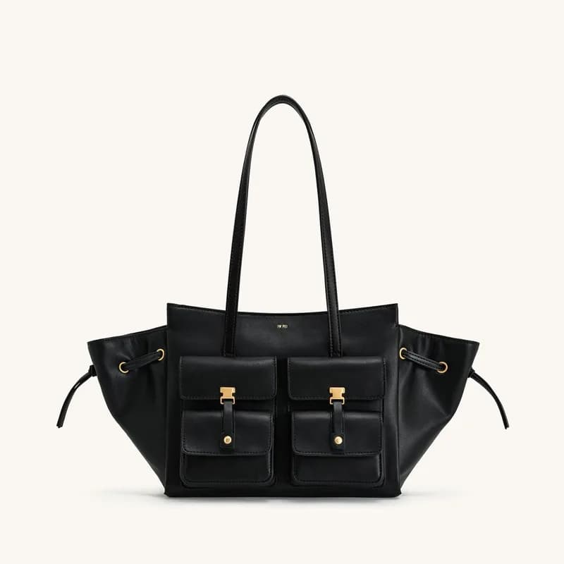 JW PEI Sac à main de poche, sac fourre-tout de moto, femme, grande capacité, banlieue, sac à bandoul