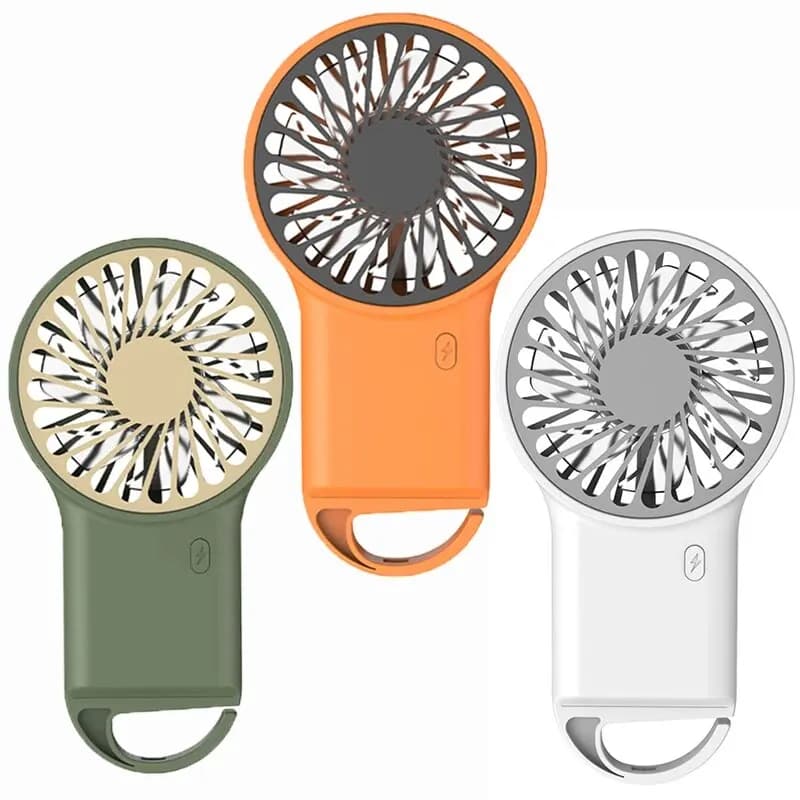 Petit ventilateur portatif Mini crochet Portable USB charge bureau étudiant été soulagement de la ch