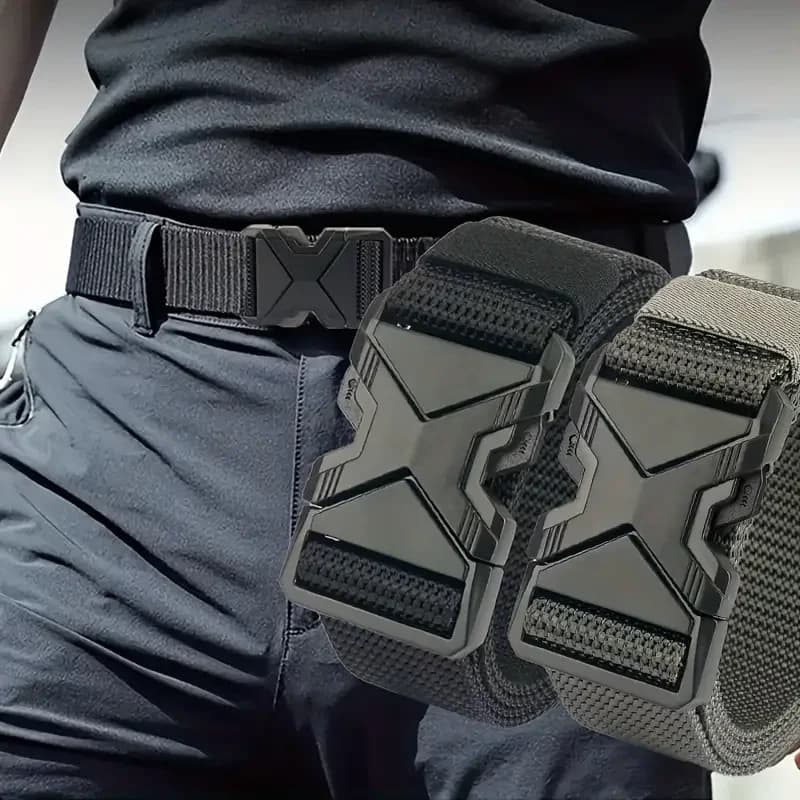 Ceinture de l'armée pour hommes, 2 pièces, chasse en plein air, tactique, alpinisme en plein air, mu