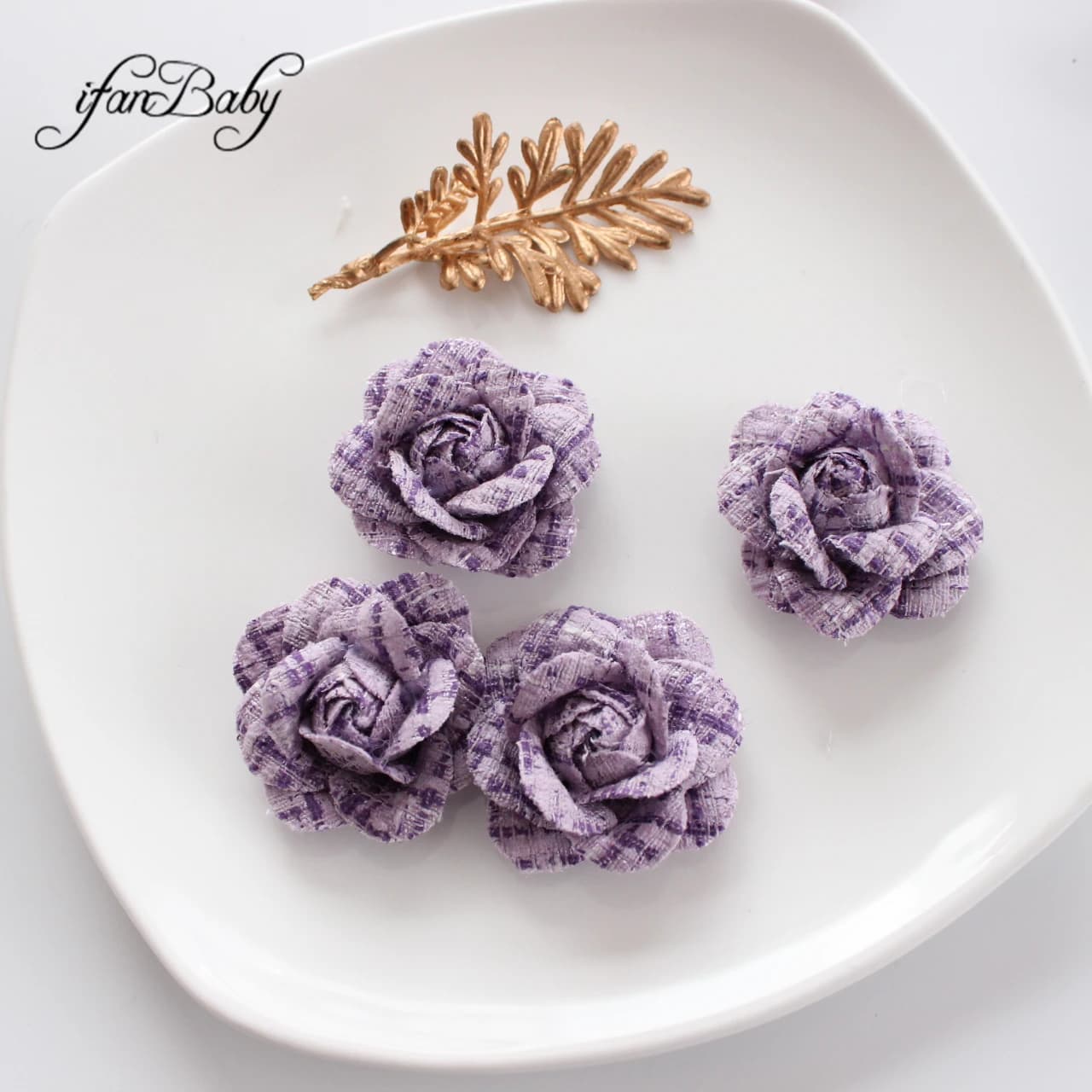 Fleurs de camélia effilochées faites à la main pour la décoration de vêtements de cheveux, fleur de 