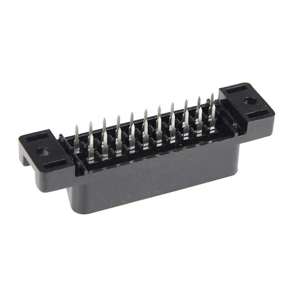Connecteur de type SCART, interface de port de connexion, fente femelle, adaptateur jack 21 broches,