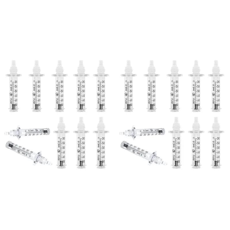 EMECE-Embout d'ampoule vide - Jetable, emballé individuellement (20 pièces) 0,3 ml