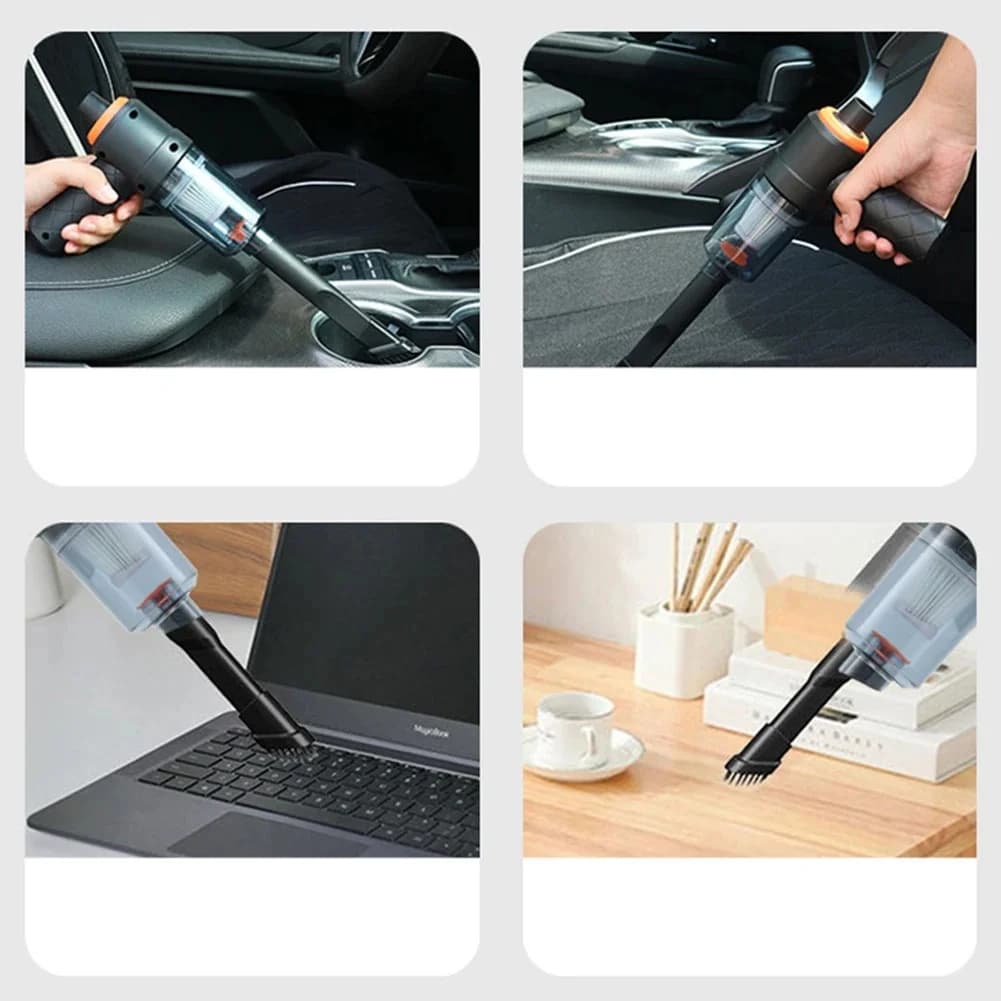 Aspirateur de voiture portable sans fil, nettoyeur pour appareil ménager, machine à livres puissante