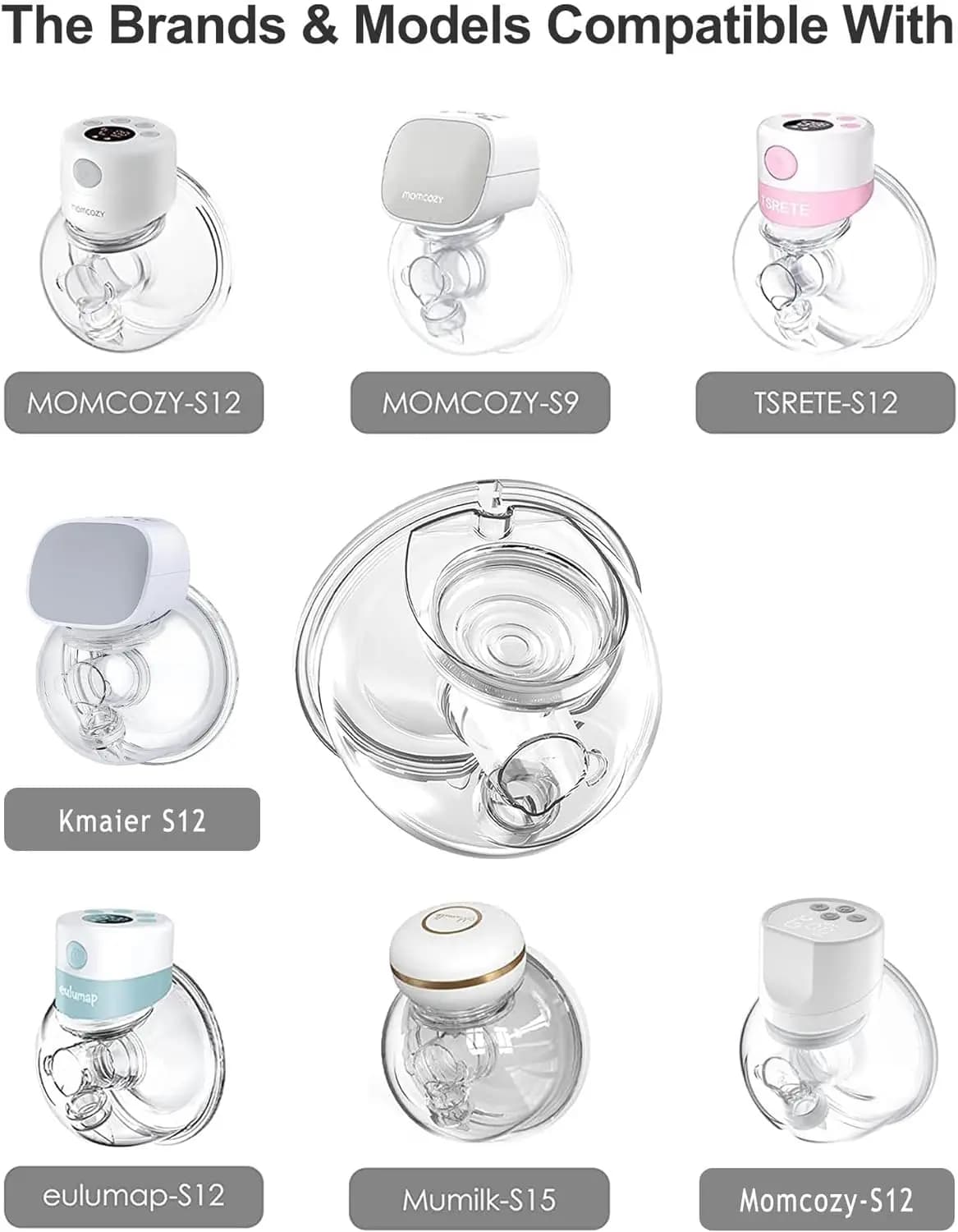 Accessoires de tire-lait portables, brides en Silicone, Valve de protection du sein, collecteur de d
