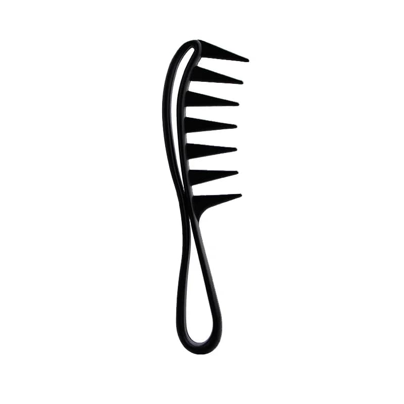 Ensemble de peignes à huile épais en plastique portable, brosse à cheveux coiffante classique, peign