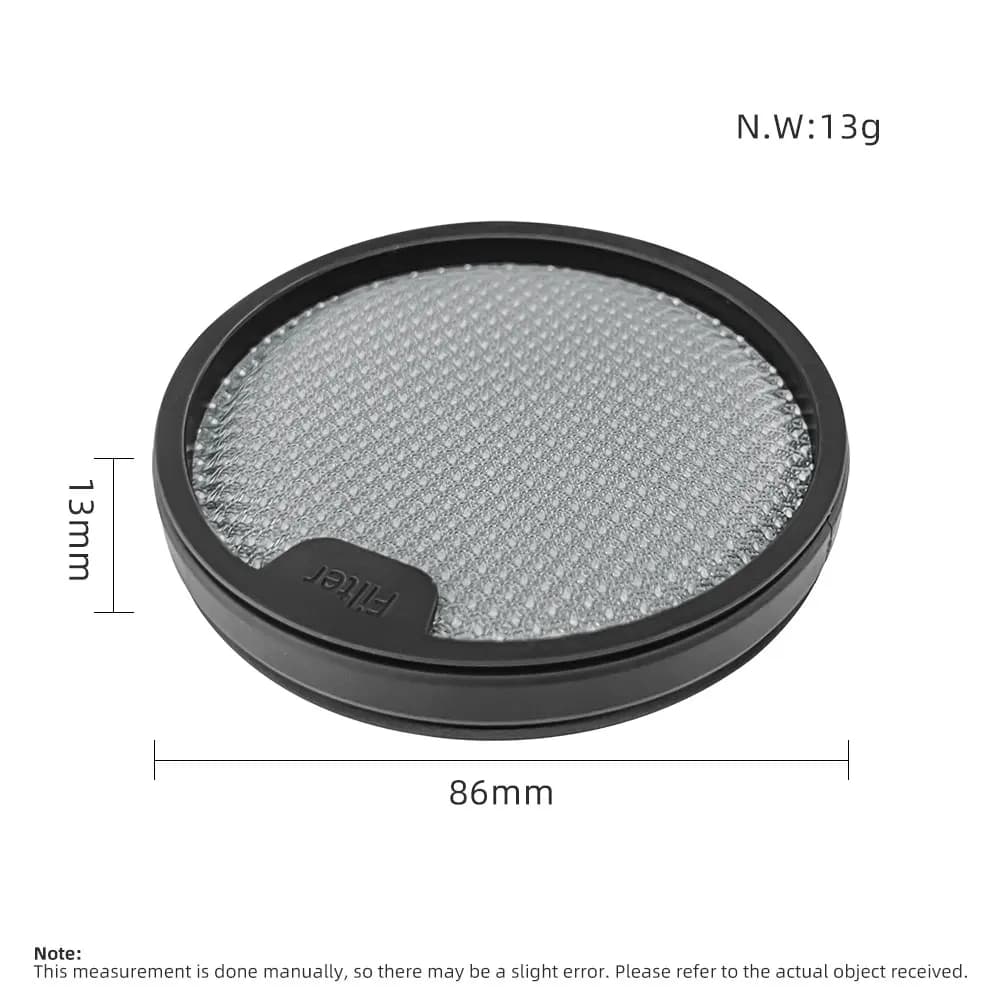 Filtre Hepa adapté pour Dreame T30, T20, T20 Pro, T10, T30 Neo, R10, R10 Pro, R20, Xiaomi G9 G10
