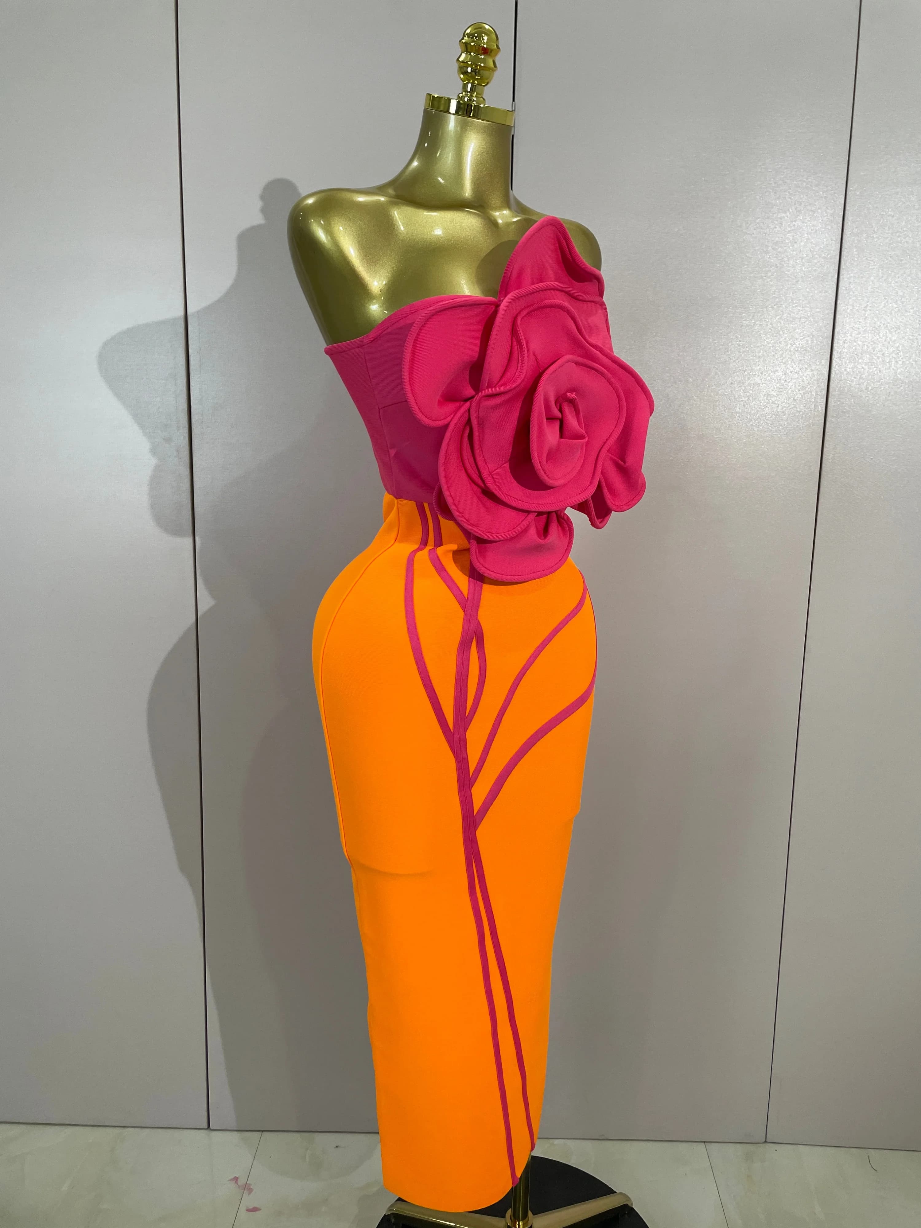 Robe longue de soirée élégante et luxueuse pour femme, style célébrité, pour club, fête, anniversair