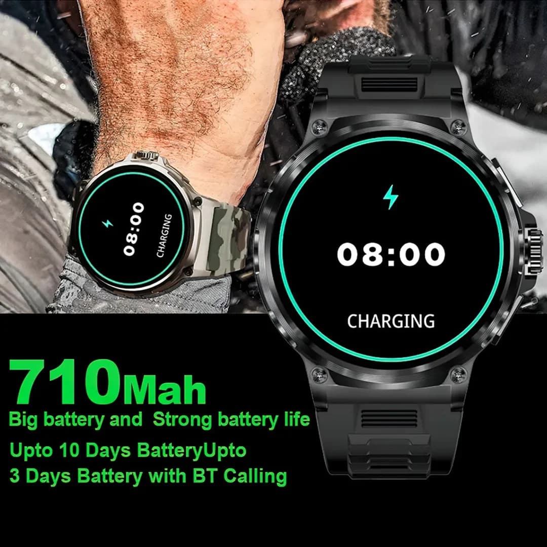 COLMI-Montre connectée V69 pour Xiaomi et Android, écran HD de 1.85 pouces, Bluetooth, appel, monite
