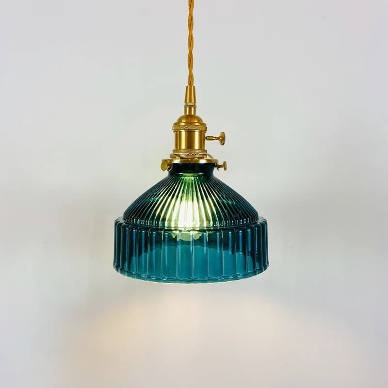 Plafonnier LED en Verre au Design Pastoral Japonais Moderne, Luminaire Décoratif de Plafond, Idéal p