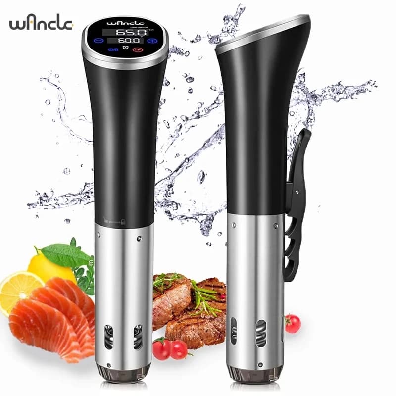 Wancle-Cuiseur sous vide avec écran LCD tactile, cowculator à immersion, cuisson précise, étanche IP