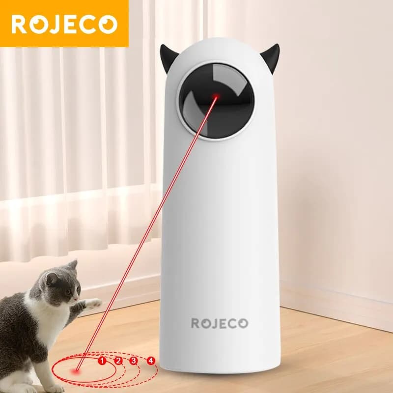 ROJECO-Jouets Interactifs et Intelligents pour Chat et Chien, existent, Laser LED, Accessoires d'Nik