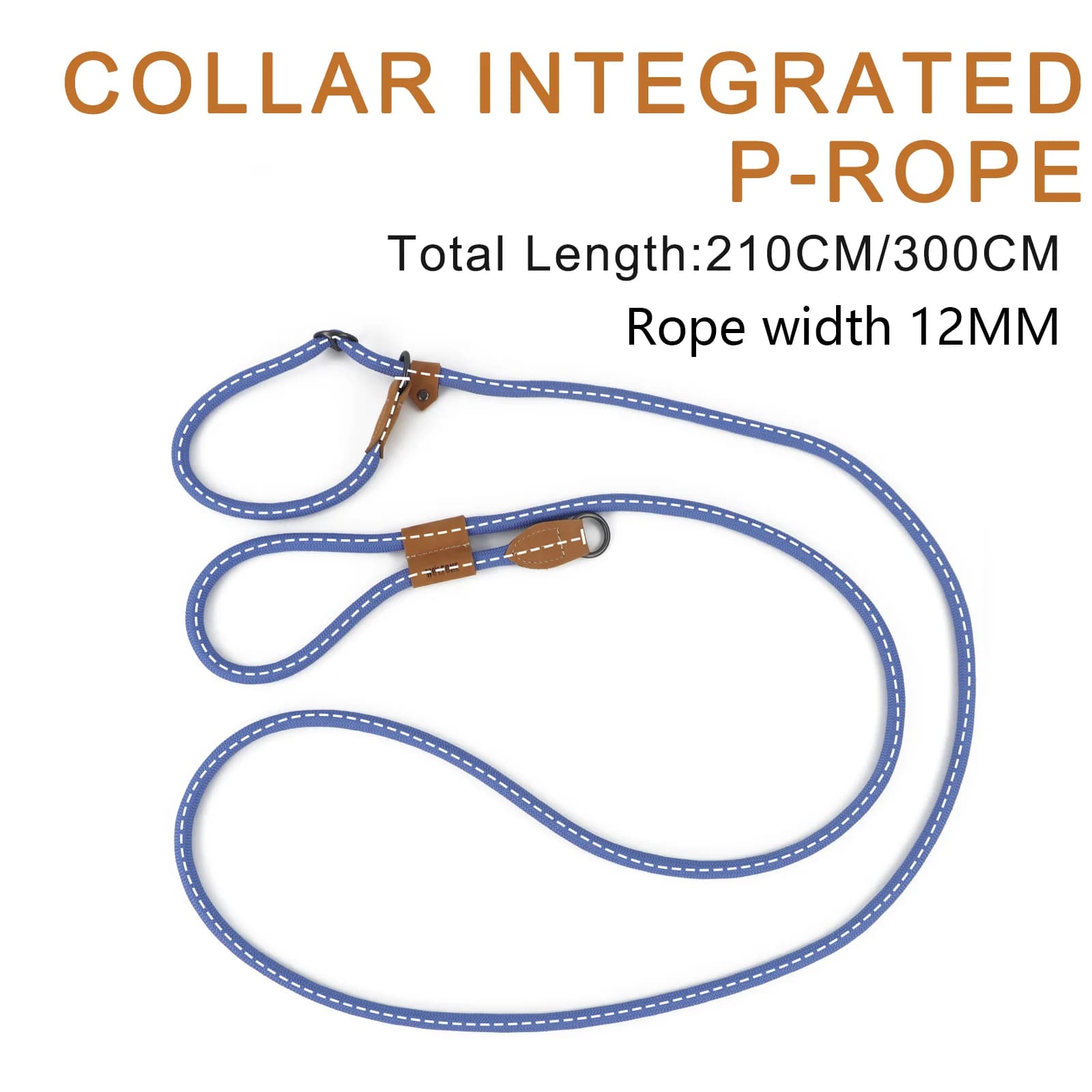 Laisse pour chien multifonctionnelle réglable en forme de P, chaîne de Traction, pour la course à pi
