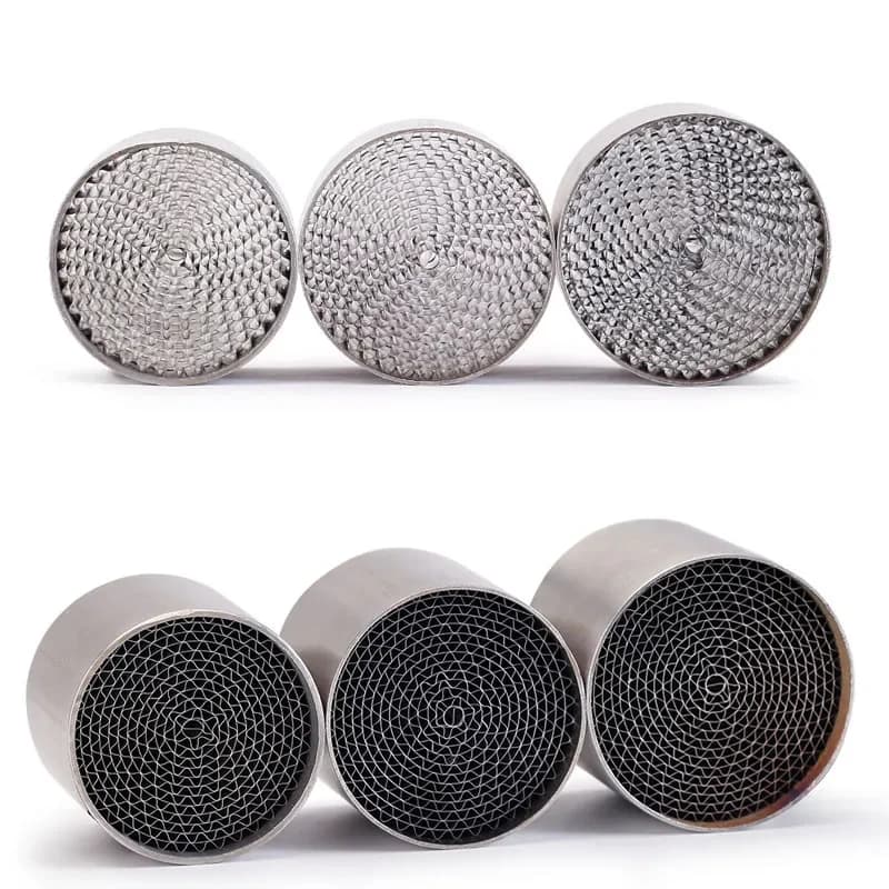 Échappement universel pour moto 48mm 50mm 53mm, nid d'abeille DB Killer, réduit le bruit, couple éle