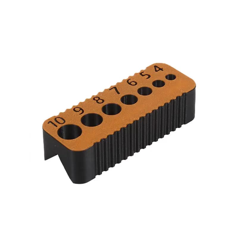Guide de perçage pour trous de 4/5/6/7/8/9/10mm, foret, bricolage, bloc de gabarit, outil de Joints,