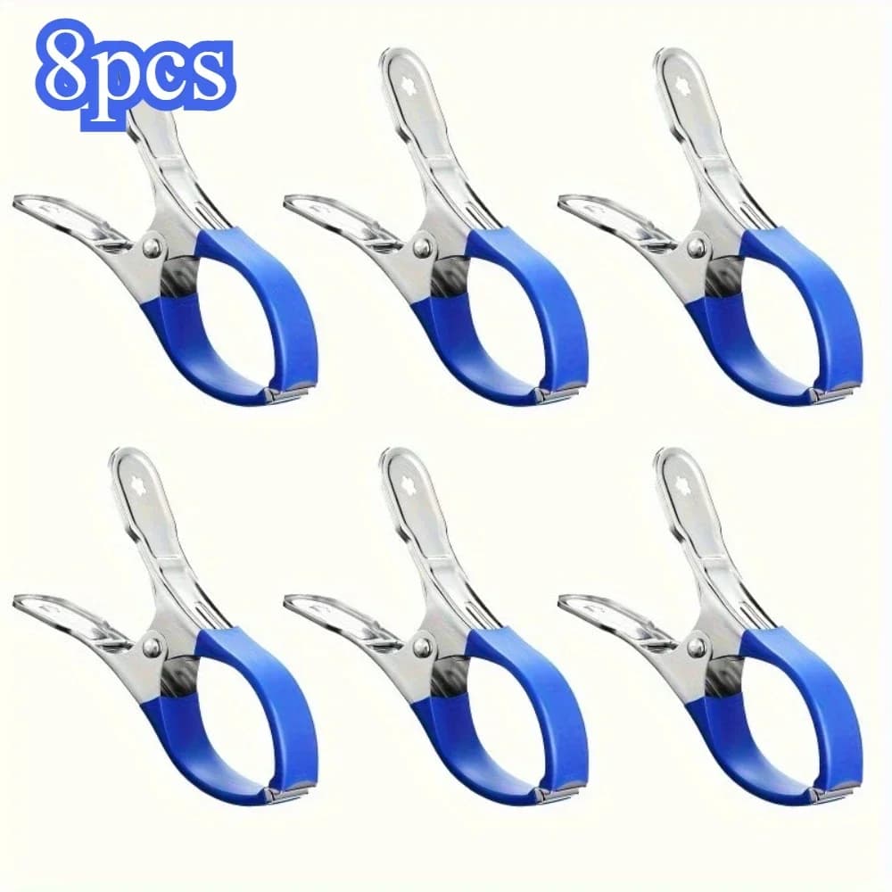 Clips à ressort pour couverture de piscine coupe-vent robuste en acier inoxydable 8/15-pour sécurise