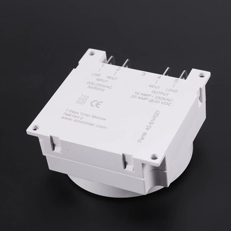 Sintimer – interrupteur numérique avec minuterie Programmable, tension de sortie Tm618h-2 V, 220V Ac