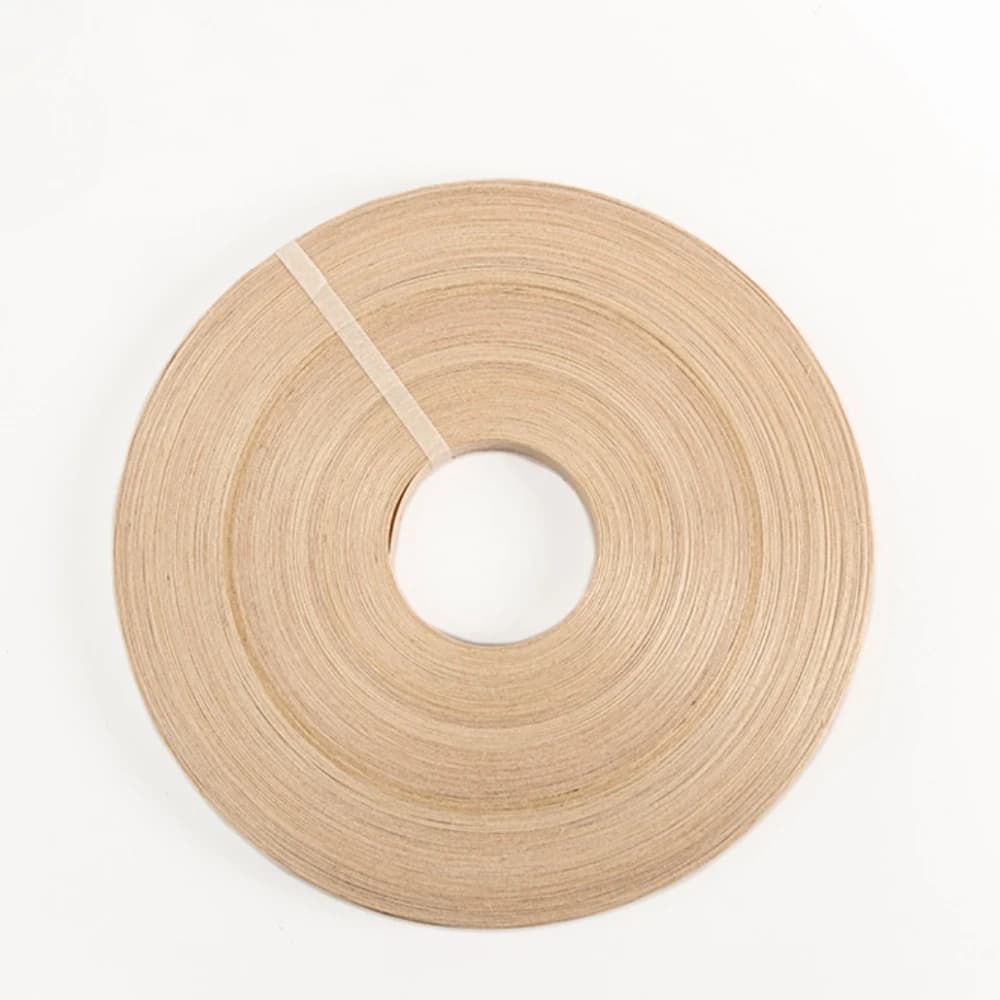 10 mètres/largeur du rouleau: 20mm épaisseur: 0.5mm bande de chant de bouleau blanc naturel feuilles