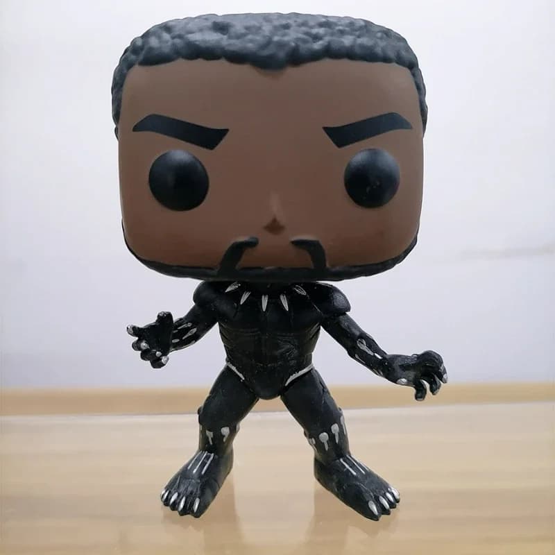 Marvesls-Figurine Avengers en Vinyle pour Enfant, Collection de Panthère Noire, Ornements, Cadeaux d