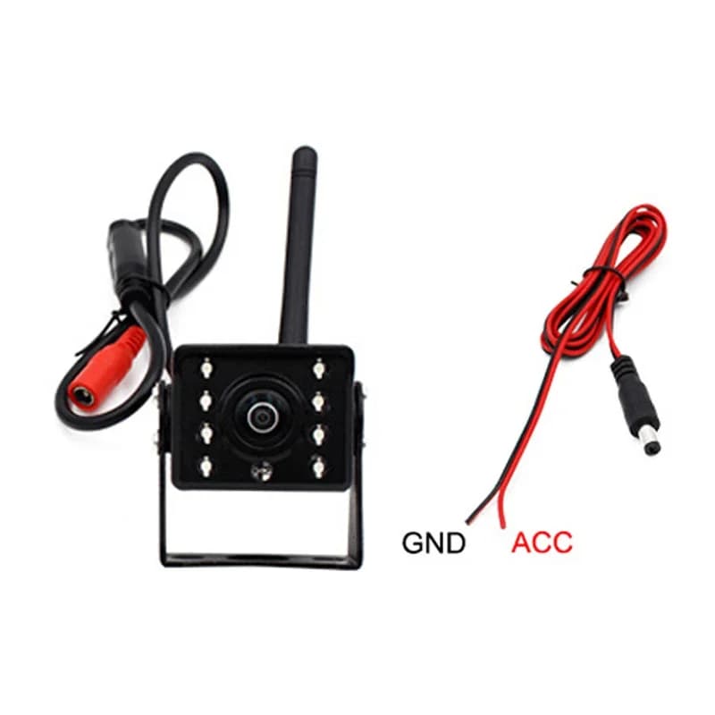 Caméra de recul WiFi sans fil, pour camion, remorque, camion, camping-car, antichoc, étanche 170 °  
