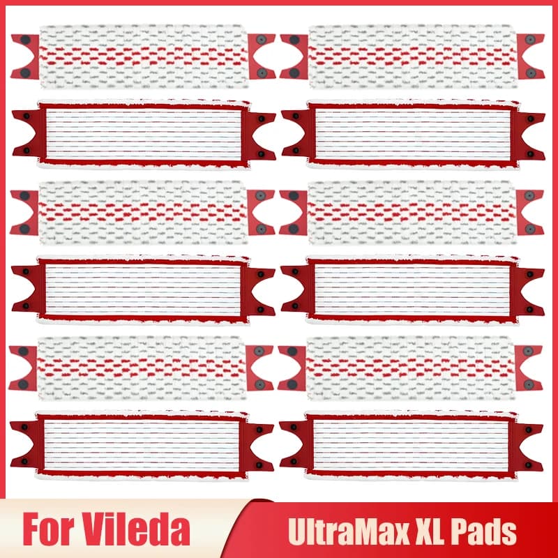 Tampons de vadrouille de sol en Microfibre pour Vileda UltraMax XL, tissu de vadrouille plat de remp