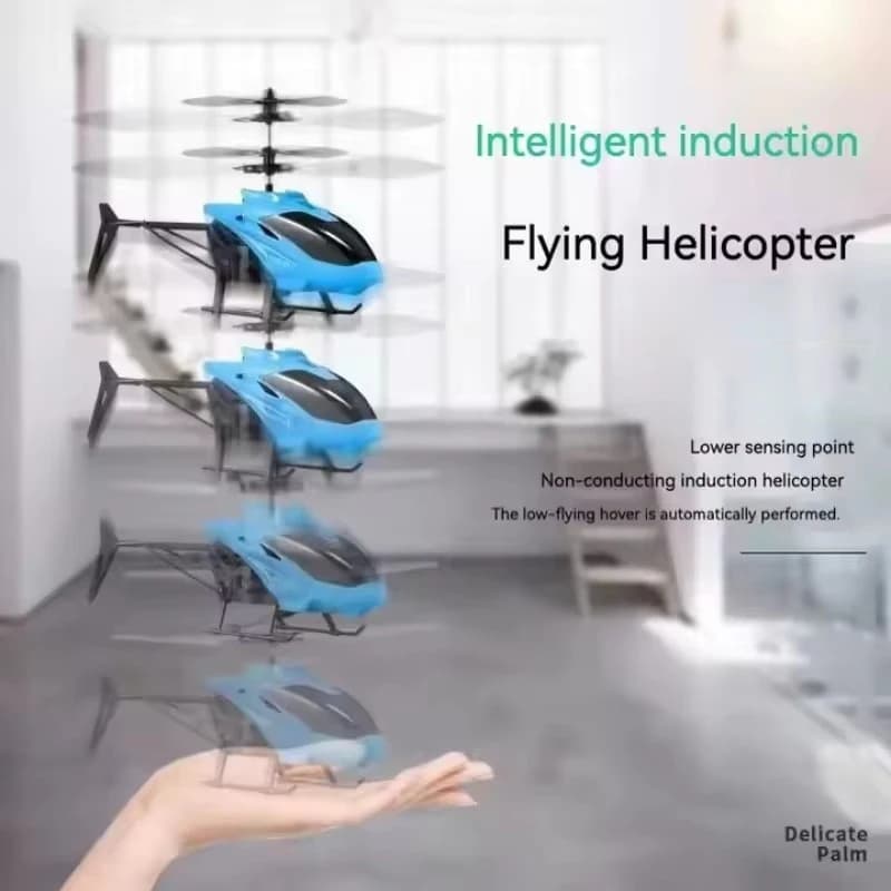 Mini drone RC rechargeable, télécommandé, sûr, résistant aux chutes, hélicoptères RC, jouets pour en