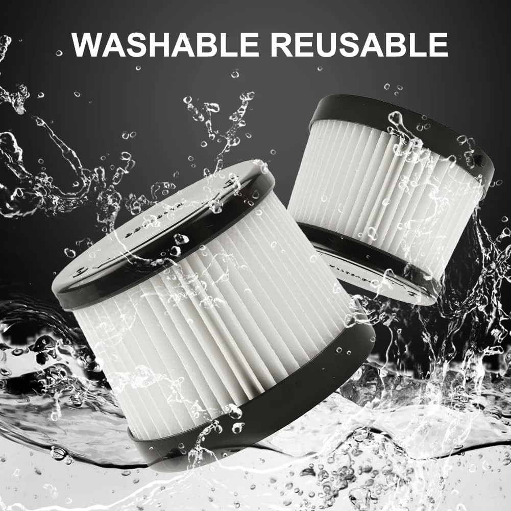 Filtres lavables et réutilisables pour aspirateur à main sans fil DEWALT DCV501HB 20V, remplacement 