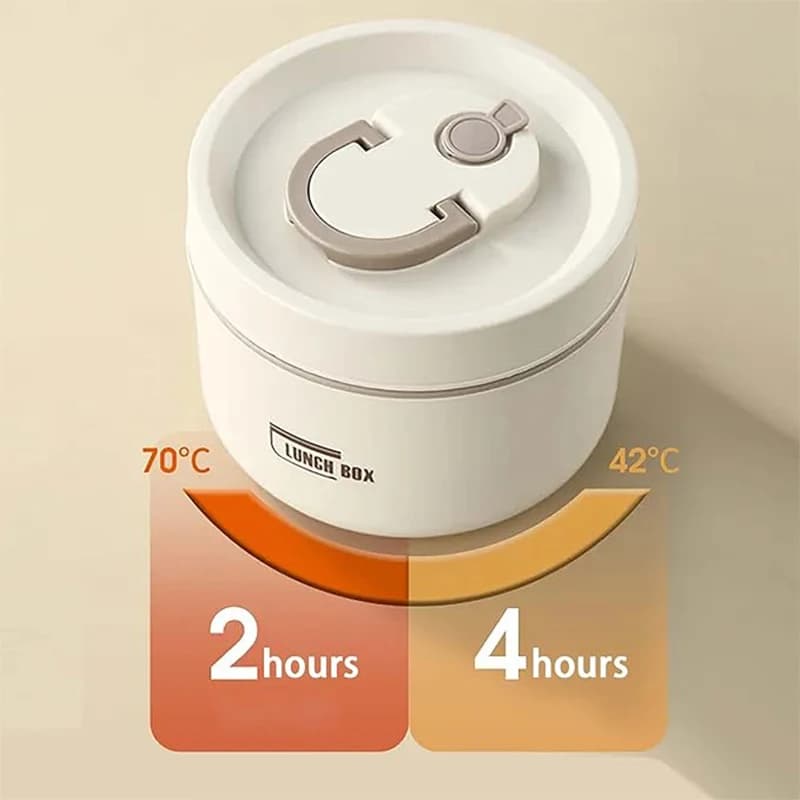 Ensemble de récipients à déjeuner isolés portables avec boîte à déjeuner thermique 3 récipients à dé