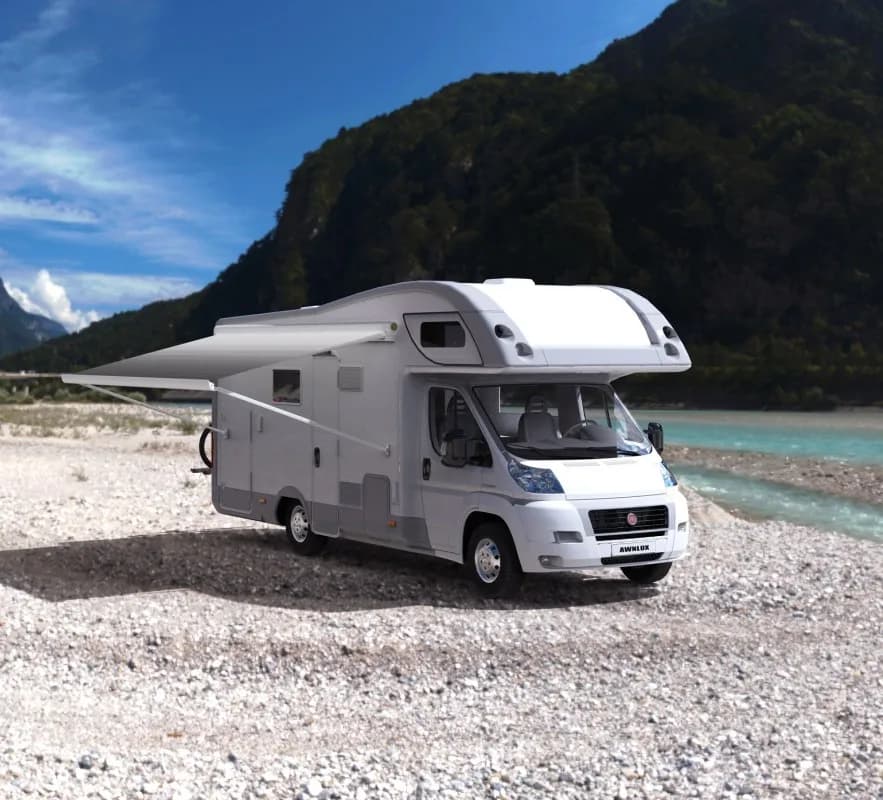 Auvent électrique pour camping-car Awnlux, cadre en alliage d'aluminium de haute qualité, auvent pou