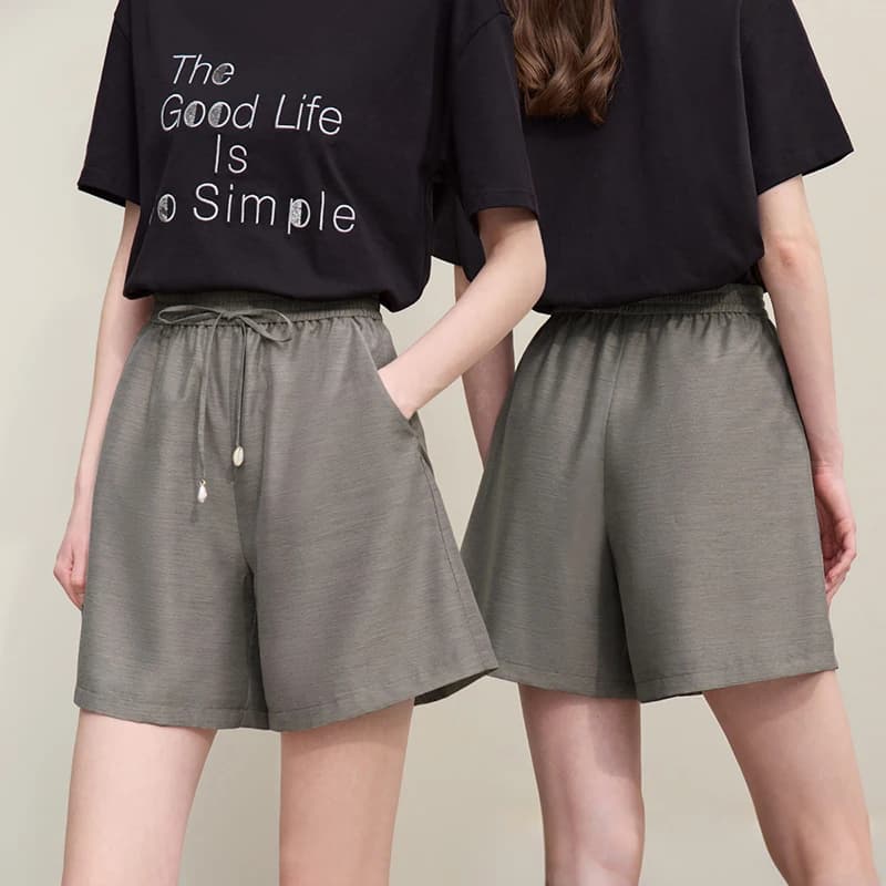 Chemises décontractées pour femmes Amii, Nouvelle collection été 2026, Style vacances, Ensemble shor