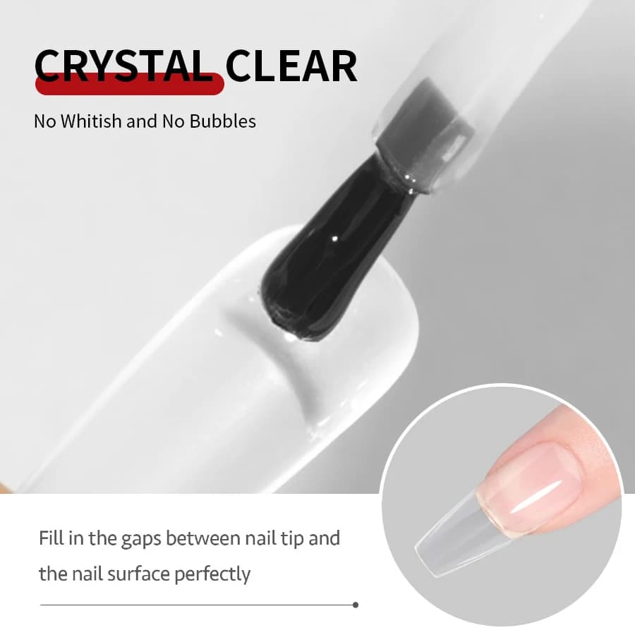 RS NACanon-Faux ongles adhésifs pour nail art, 12g, gel adhésif, imbibé, colle UV, N64.Solid