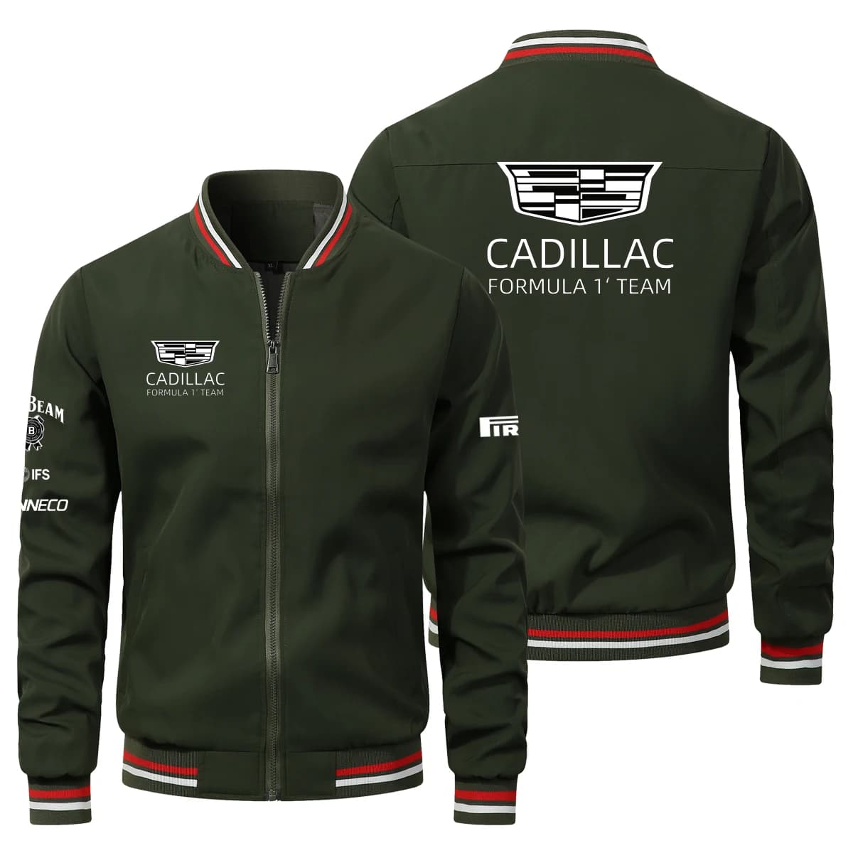 Nouvelle veste slim Cadillac 2026 Sìnguān Péií shì Zhùqí - Veste Cadillac - Uniforme d'équipe de cyc
