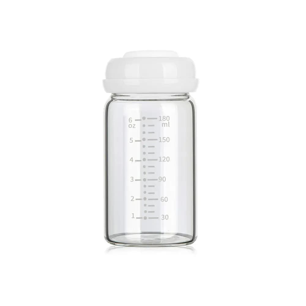 Bouteille de stockage de lait maternel de 180ml, 6oz, bouteilles de collecte de récipient de lait ma
