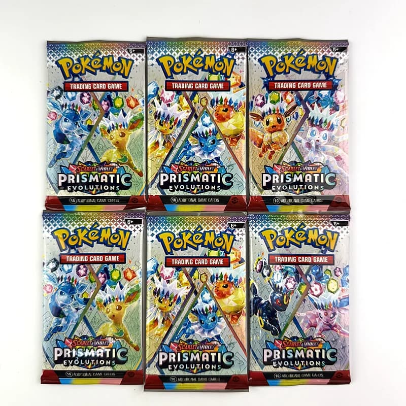 10/20 pièces Carte Pokemon prismatique 151 évolutions anglais Booster bataille Pokemon Jeu de cartes